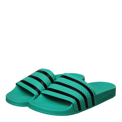 Green adilette Slides 